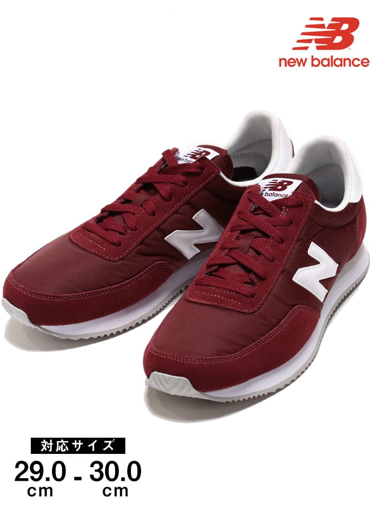 大きいサイズ メンズ new balance (ニューバランス) スエード切り替え ローカットスニーカー UL720 AC
