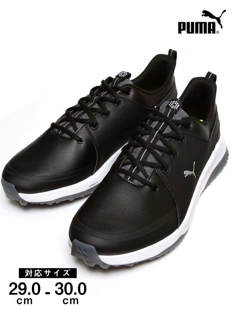 大きいサイズ メンズ PUMA (プーマ) ロゴ ローカットスニーカー グリップ フュージョン プロ 3.0