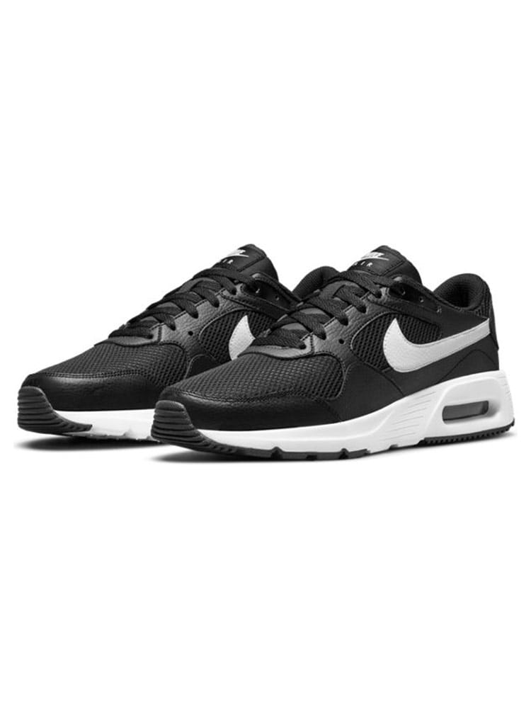 大きいサイズ メンズ NIKE (ナイキ) メッシュ レザー ローカットスニーカー エア マックス SC