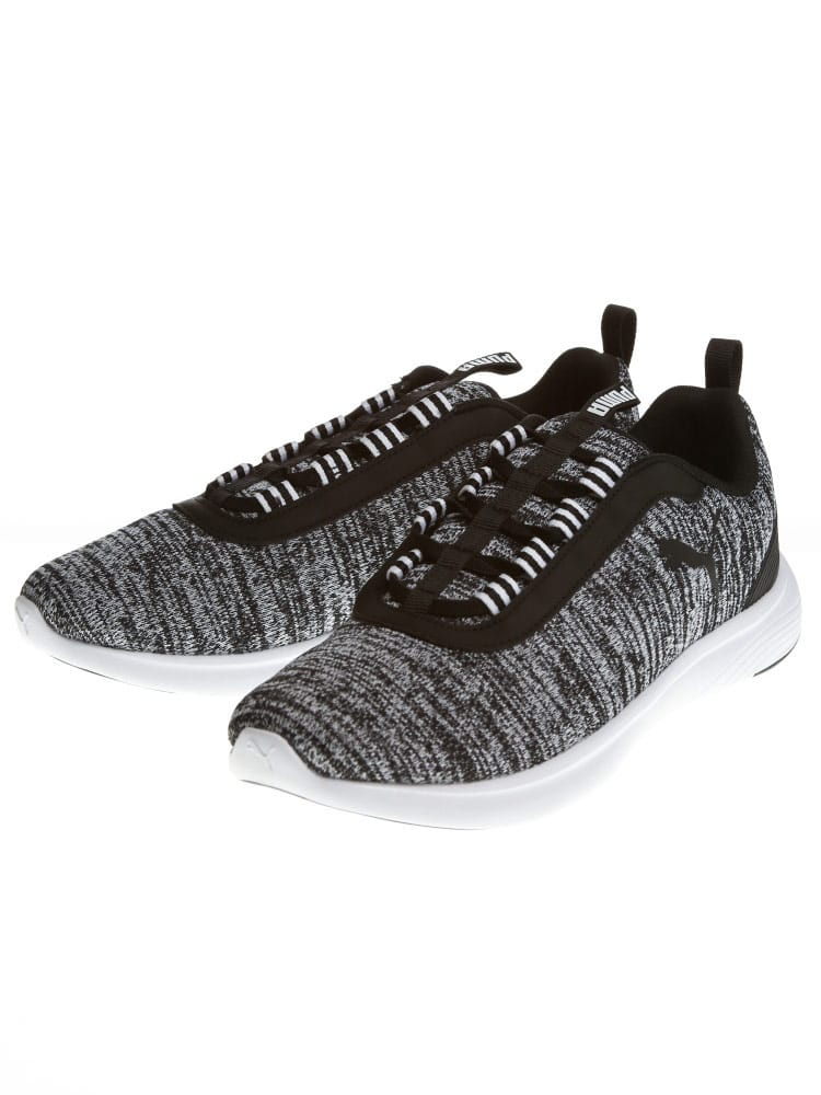 大きいサイズ メンズ PUMA (プーマ) ニットアッパー ローカットスニーカー SOFTRIDE バイタル キャット