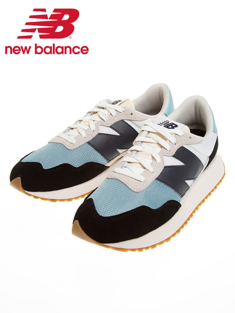 new balance (ニューバランス) スエード メッシュ レトロ ローカットスニーカー MS237