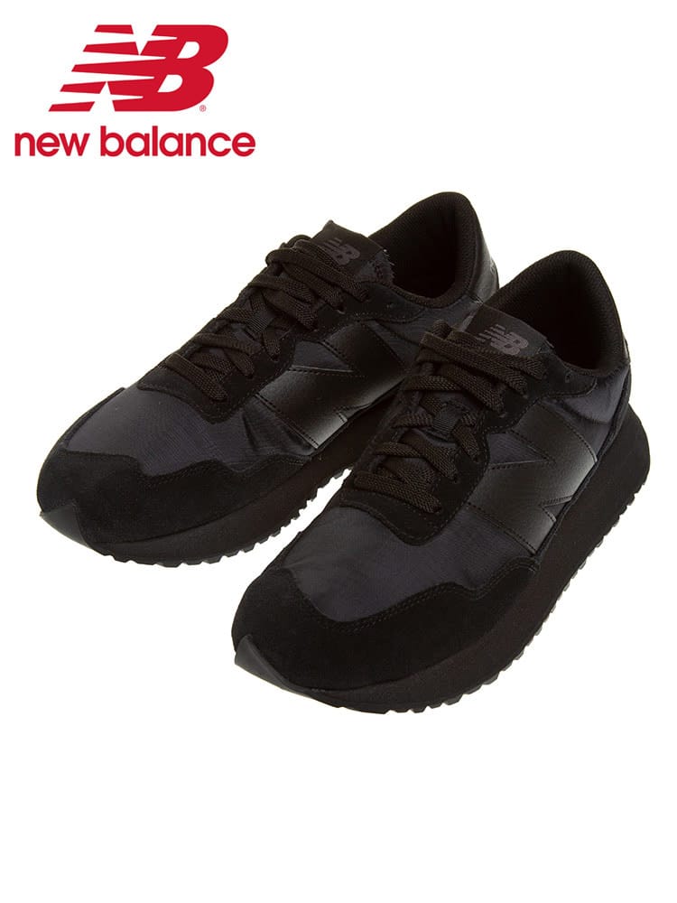 new balance (ニューバランス) スエード メッシュ レトロ ローカットスニーカー MS237