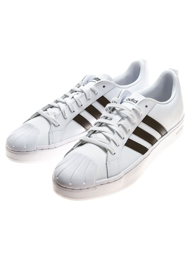 大きいサイズ メンズ adidas (アディダス) スリーライン レザー ローカットスニーカー STREETCHECK