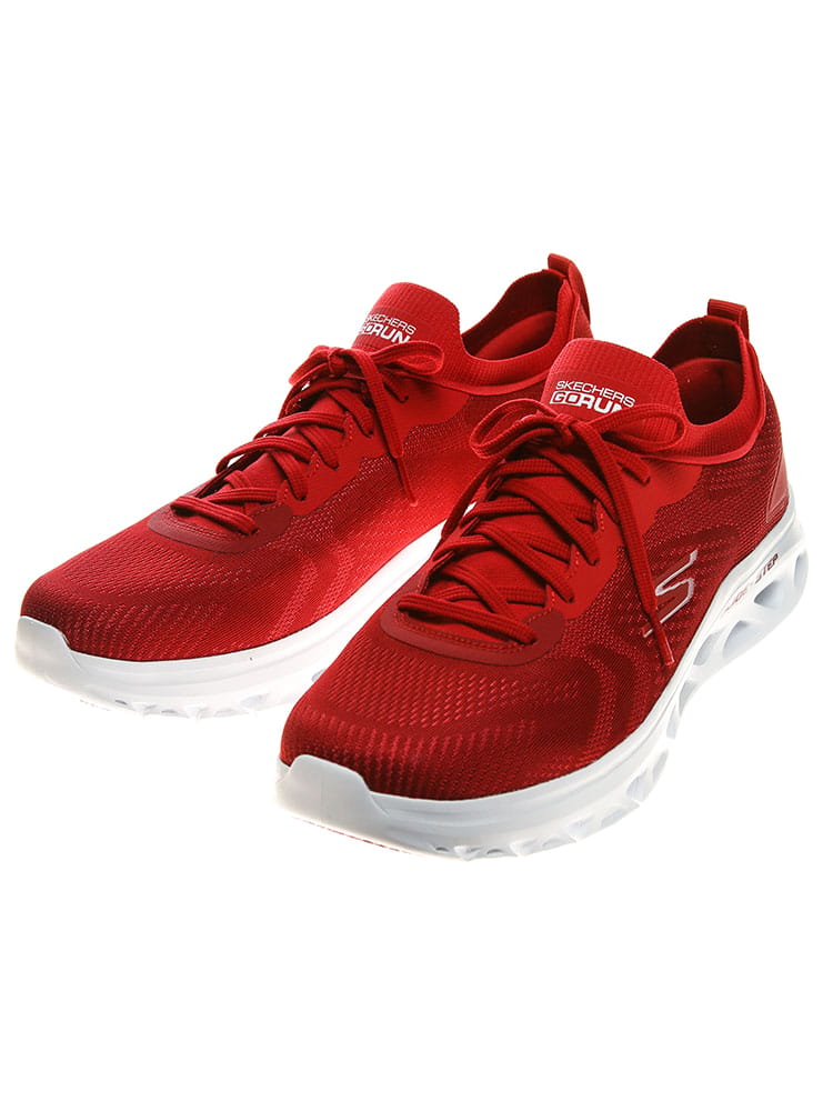 大きいサイズ メンズ SKECHERS (スケッチャーズ) メッシュ スニーカー GO RUN GLIDE-STEP FLEX