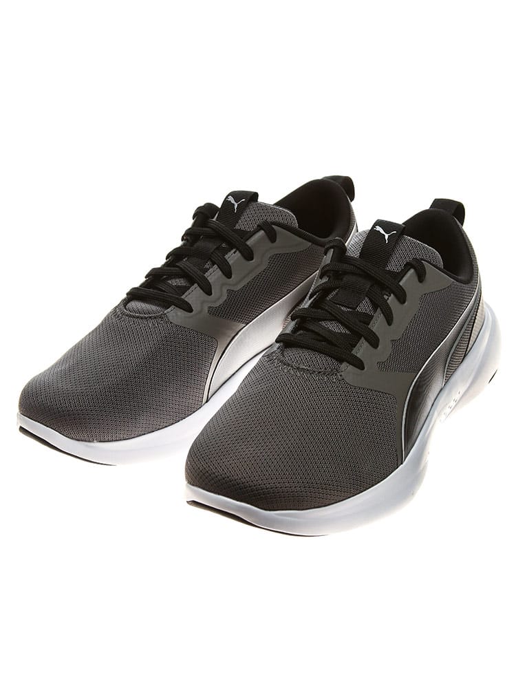 大きいサイズ メンズ PUMA (プーマ) メッシュ スニーカー SOFTRIDE フィール ワイド