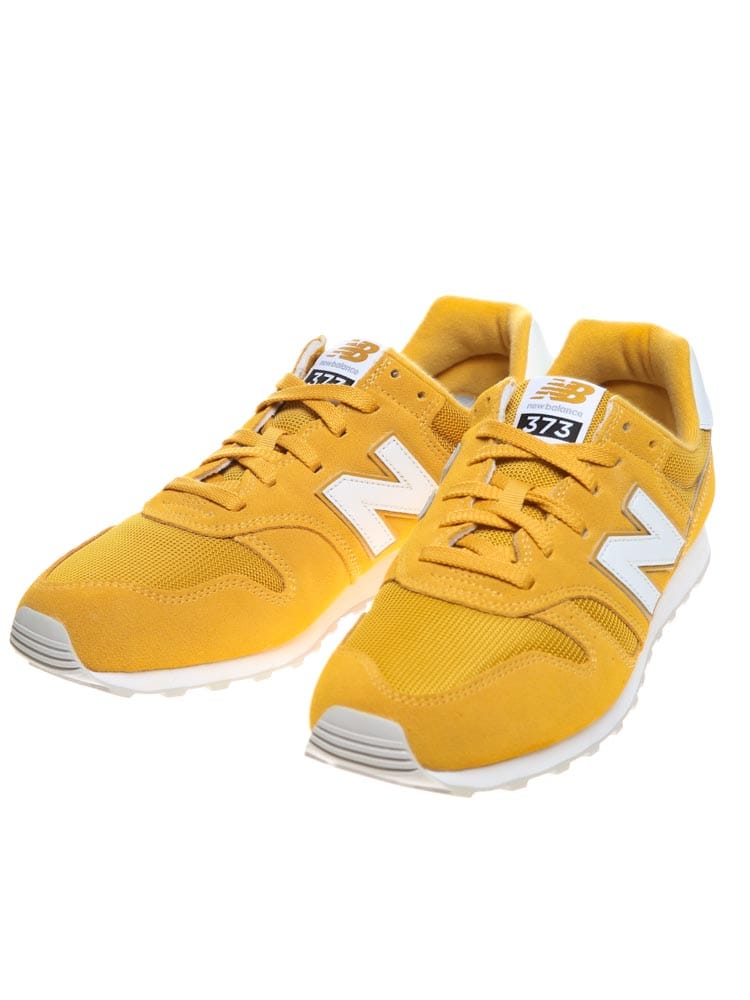 大きいサイズ メンズ new balance (ニューバランス) 異素材 メッシュ ローカットスニーカー ML373