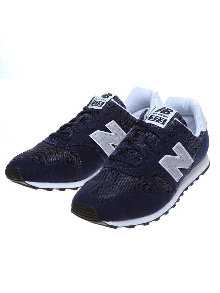大きいサイズ メンズ new balance (ニューバランス) 異素材 メッシュ ローカットスニーカー ML373