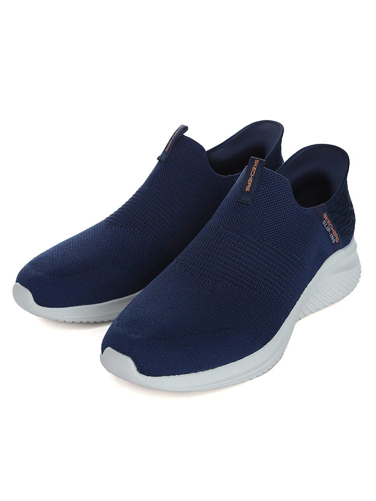 大きいサイズ メンズ SKECHERS (スケッチャーズ) ウォッシャブル メッシュ スリッポン ULTRA FLEX 3.0-SMOOTH STEP