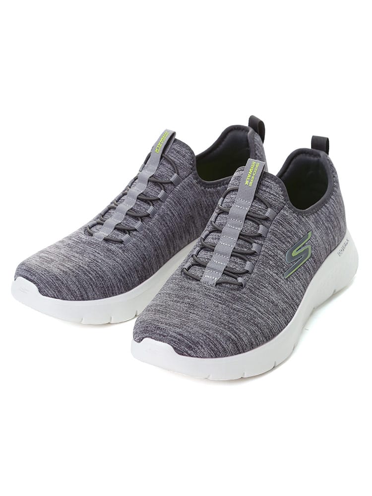 大きいサイズ メンズ SKECHERS (スケッチャーズ) ウォッシャブル レースアップ スニーカー GO WALK FLEX