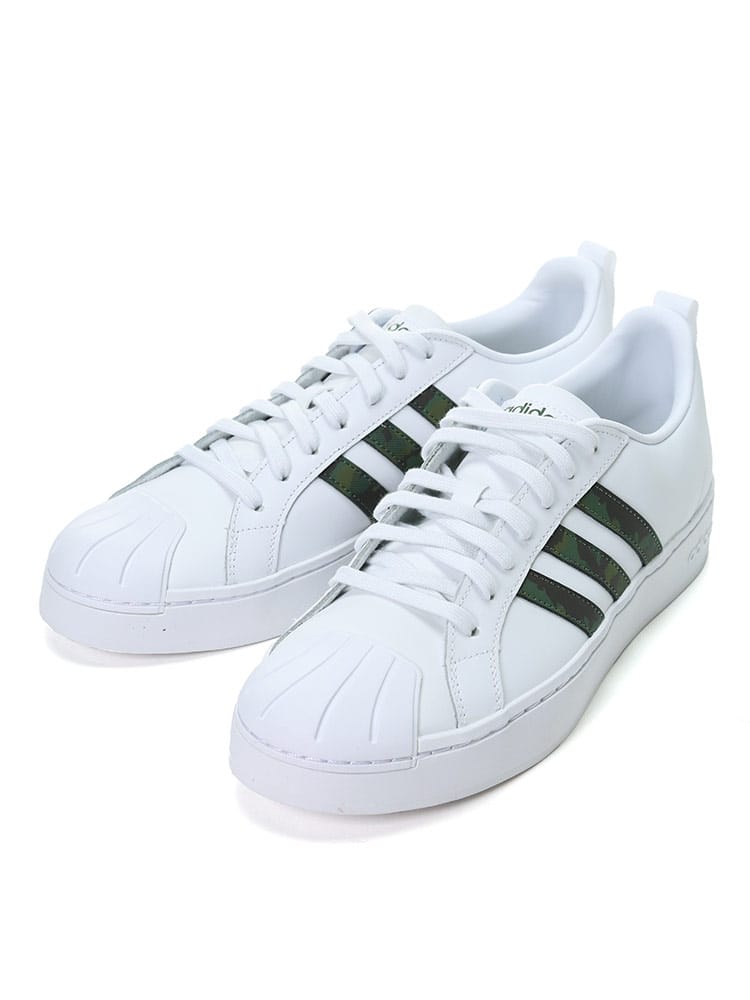 大きいサイズ メンズ adidas (アディダス) スリーライン ローカットスニーカー STREETCHECK M
