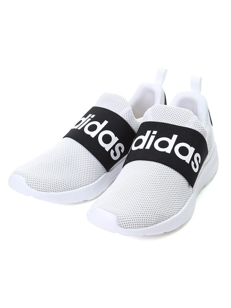 大きいサイズ メンズ adidas (アディダス) ロゴ メッシュ スリッポン LITE RACER ADAPT 4.0 M