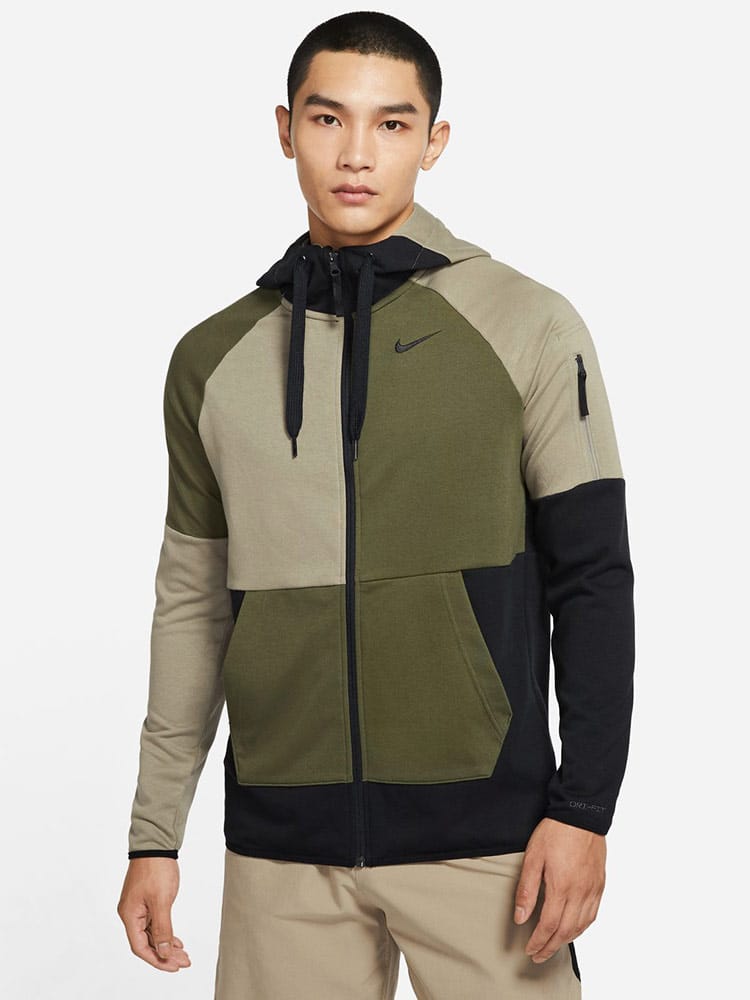 NIKE (ナイキ) DRY-FIT 切り替え フルジップ パーカー