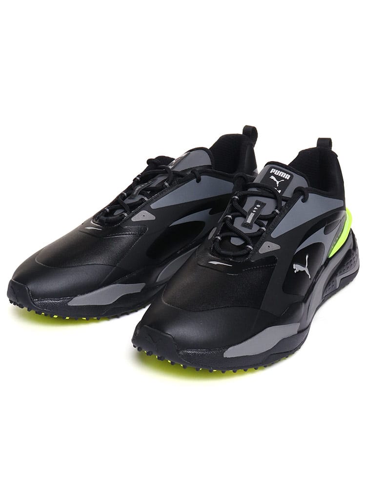 大きいサイズ メンズ PUMA (プーマ) GS ファスト ラバーアウトソール スパイクレス シューズ ゴルフシューズ GOLF SHOES