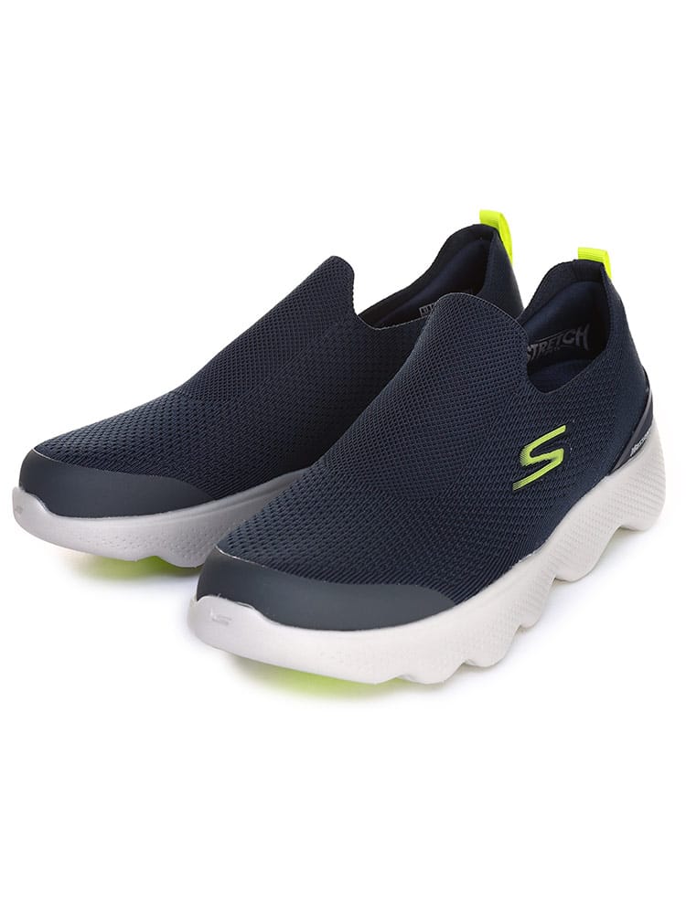 大きいサイズ メンズ SKECHERS (スケッチャーズ) ウォッシャブル メッシュ スリッポン GO WALK FLEX