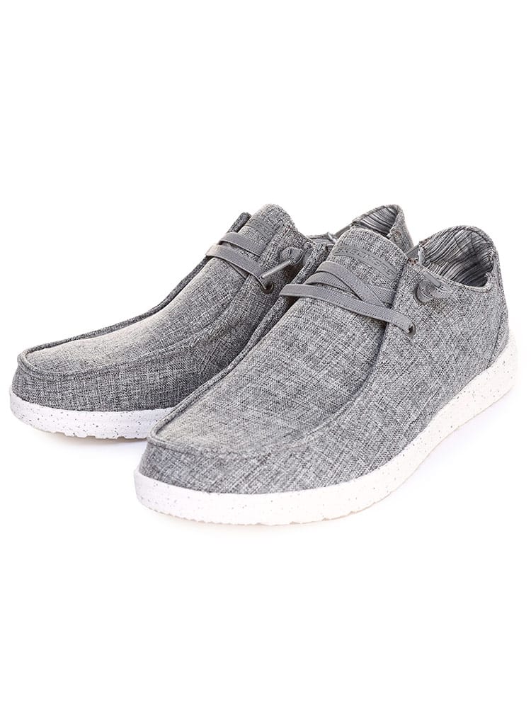大きいサイズ メンズ SKECHERS (スケッチャーズ) ウォッシャブル キャンバス スリッポン MELSON CHAD