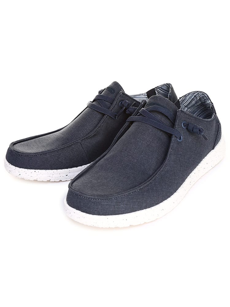 大きいサイズ メンズ SKECHERS (スケッチャーズ) ウォッシャブル キャンバス スリッポン MELSON CHAD