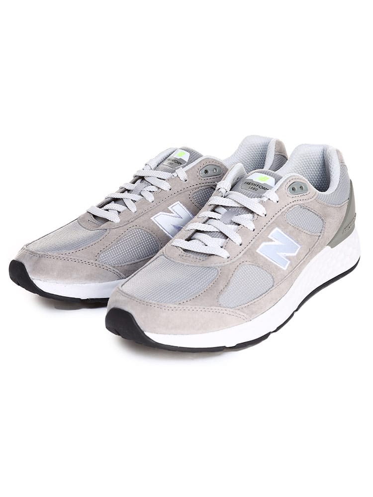 大きいサイズ メンズ new balance (ニューバランス) スエード メッシュ ローカットスニーカー MW1880