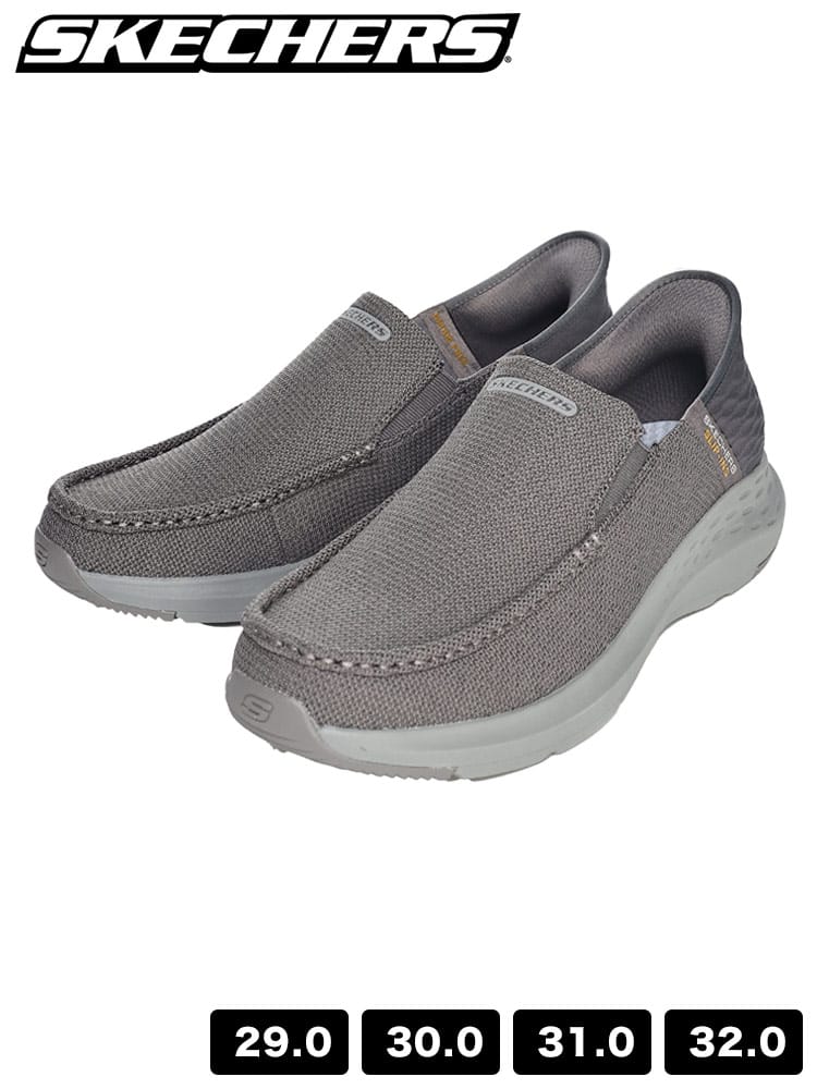 ウォッシャブル スリッポン PARSON (SKECHERS) スケッチャーズ 大きいサイズ メンズ 
