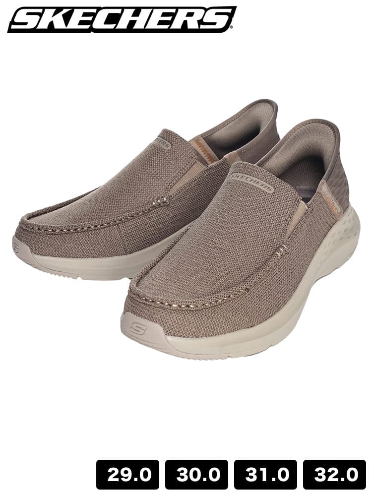 ウォッシャブル スリッポン PARSON (SKECHERS) スケッチャーズ 大きいサイズ メンズ 