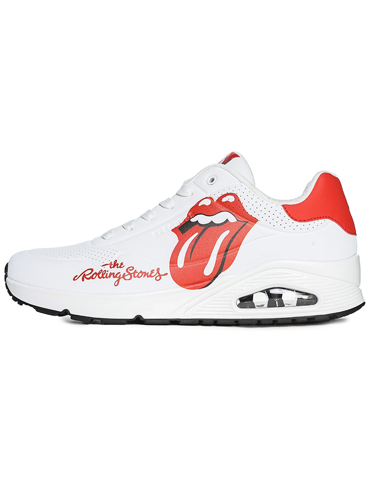 The Rolling Stones コラボ サイドプリント スニーカー (SKECHERS 