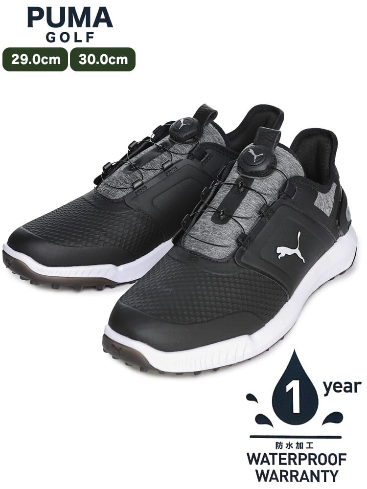 GOLF ローカットスニーカー イグナイト エレベート ディスク (PUMA) プーマ 大きいサイズ メンズ 
