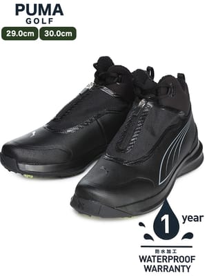 GOLF ジップ レースアップ シューズ DRYLBL (PUMA) プーマ 大きいサイズ メンズ 靴