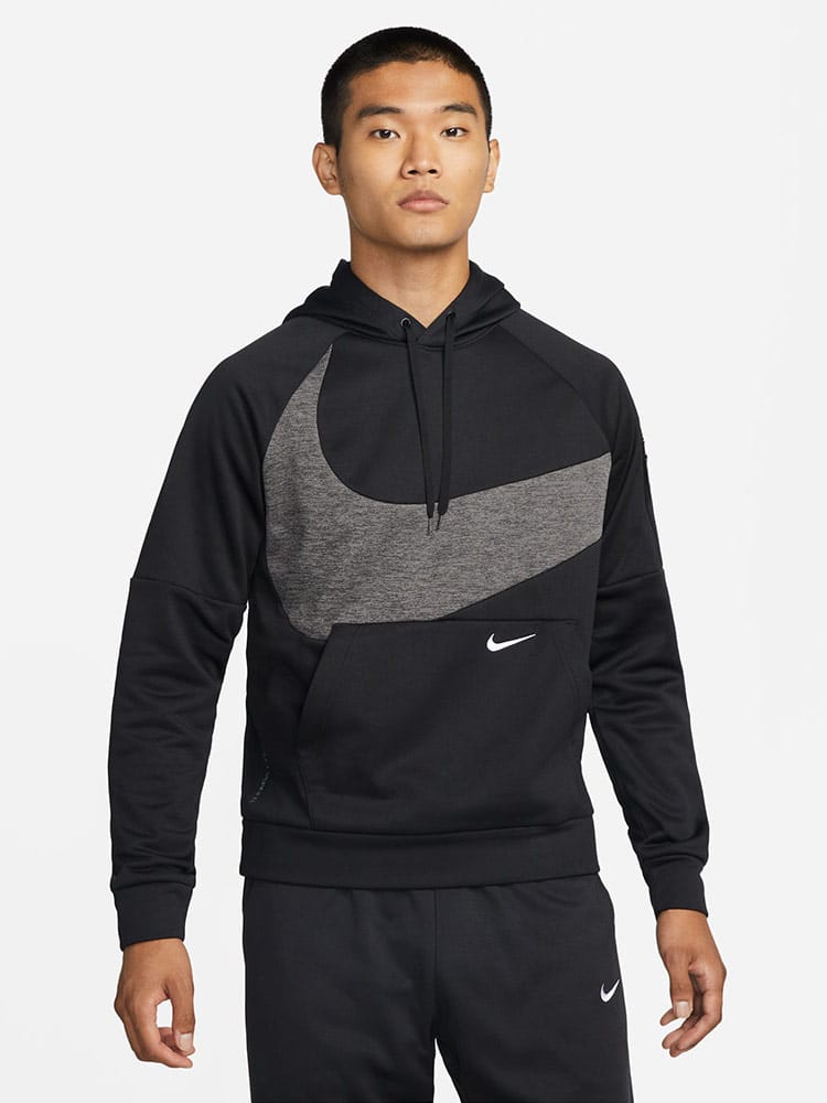 NIKE (ナイキ) 裏起毛 プルオーバー パーカー HD PO SWOOSH M L LL 