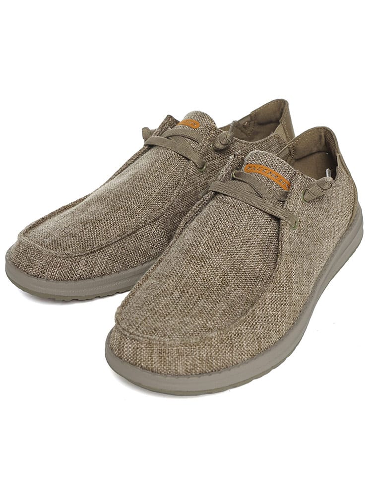 スニーカー キャンバスアッパー RELAXED FIT: MELSON - NELA 210726 シューズ デッキシューズ 大きいサイズ メンズ