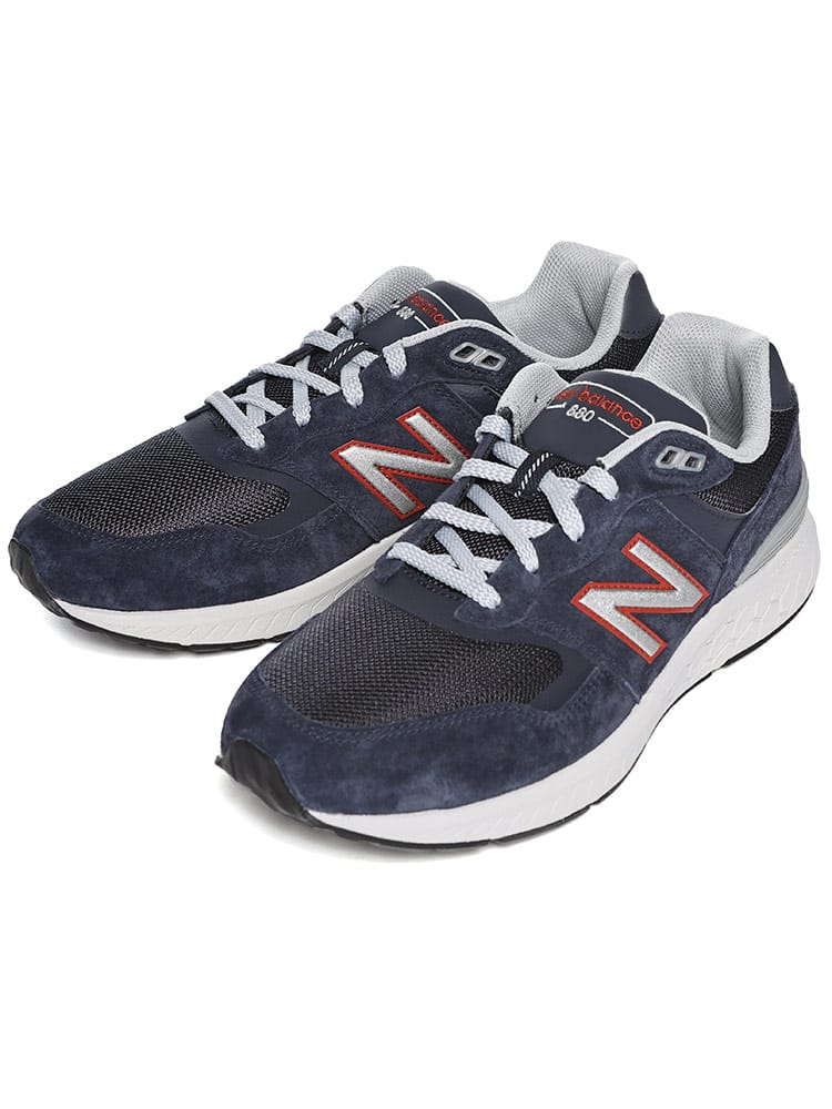 ローカットスニーカー レザー スエードアッパー Walking Fresh Foam 880 v6 MW880 シューズ スニーカー 大きいサイズ メンズ