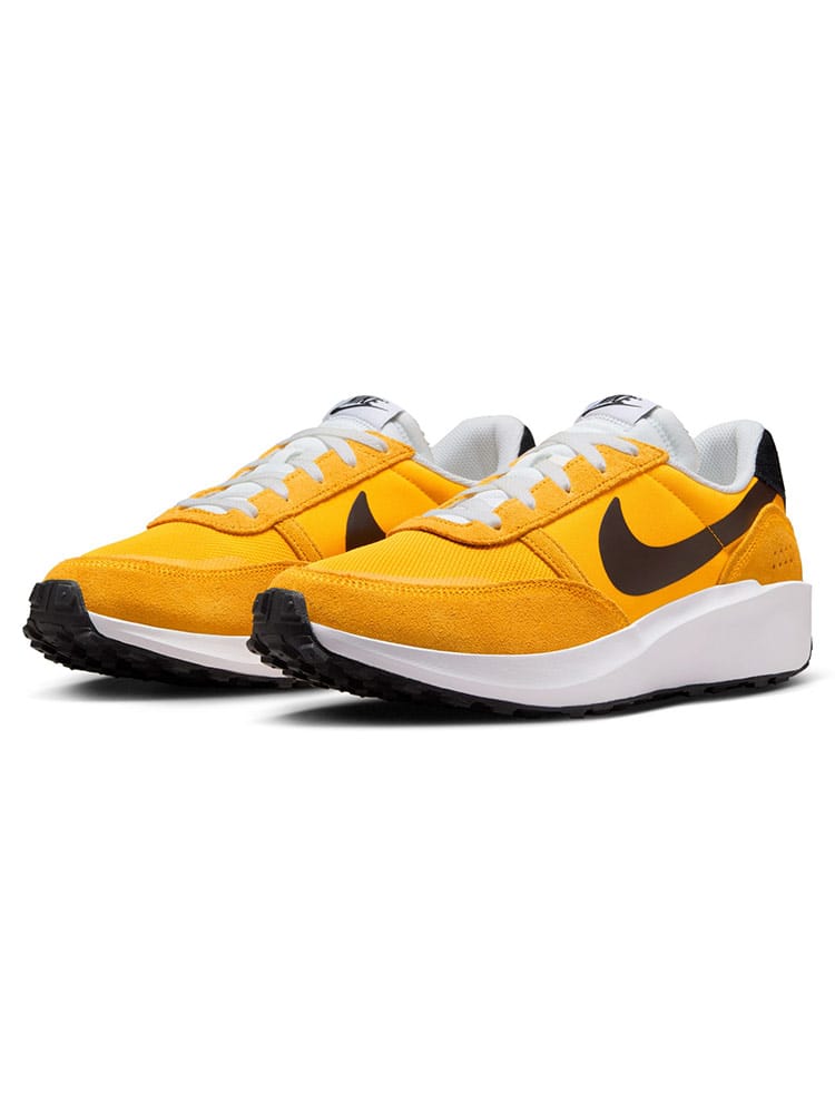 ローカットスニーカー スエード×ナイロン ワッフル ナビ FJ4195 シューズ 靴 スポーツ 大きいサイズ メンズ