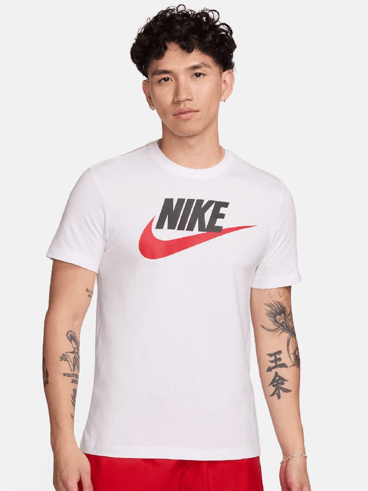 在庫処分 返品交換不可 コットン フューチュラアイコン クルーネック 半袖 Tシャツ (NIKE) ナイキ 大きいサイズ メンズ 