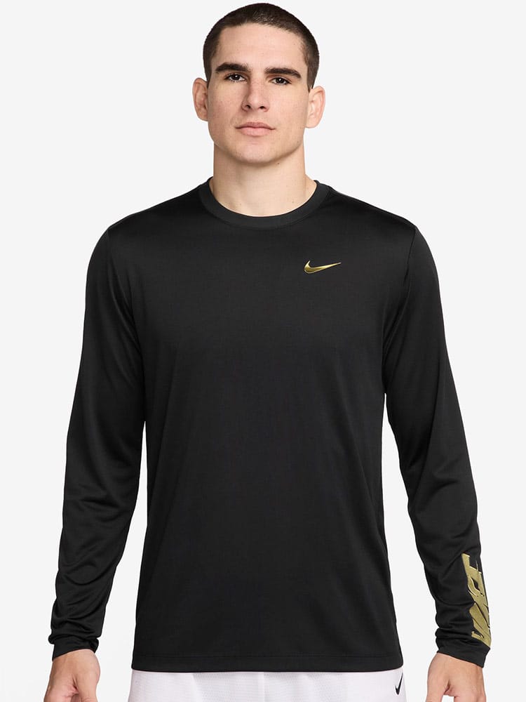長袖 Tシャツ Dri-FIT バスケットボール トップス ロンT クルーネック 