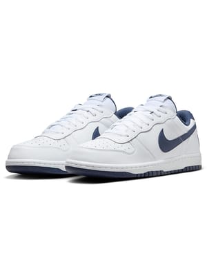 ローカットスニーカー レザー ロゴ  BIG NIKE LOW 355152  シューズ 靴 ローカット タウンユース 大きいサイズ メンズ