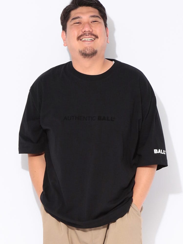 Tシャツ 半袖 メンズ 大きいサイズ 天竺 フロッキープリント クルーネック カットソー トップス シャツ クルー シンプル ベーシック バックプリント コットン 春 夏