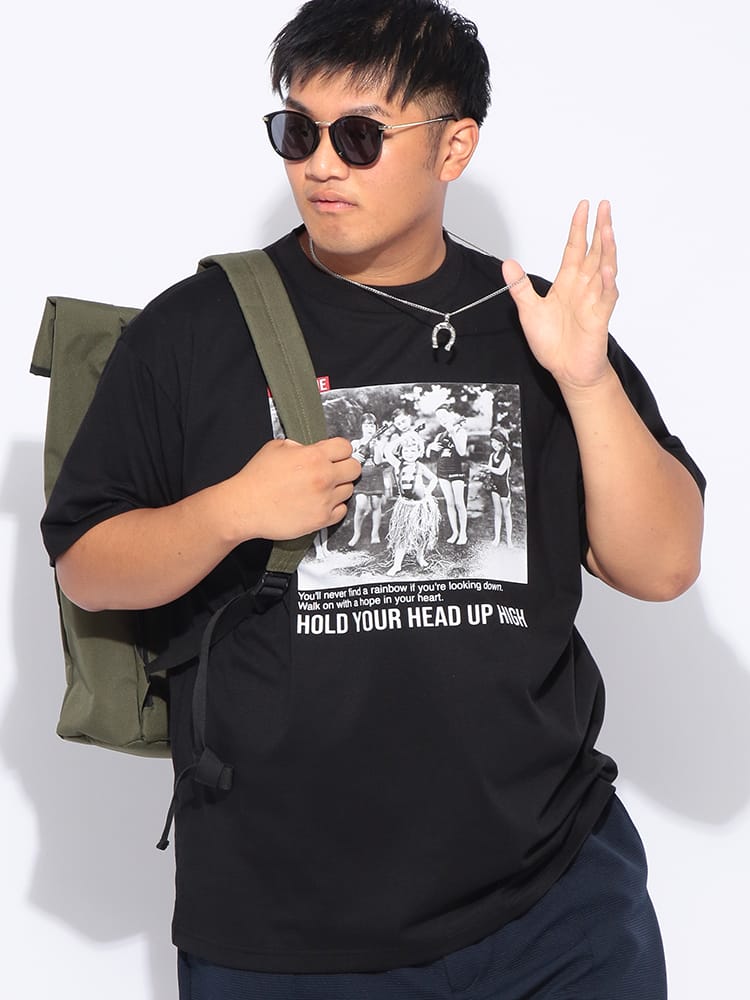 半袖 Tシャツ フォトプリント キッズ トップス 大きいサイズ メンズ