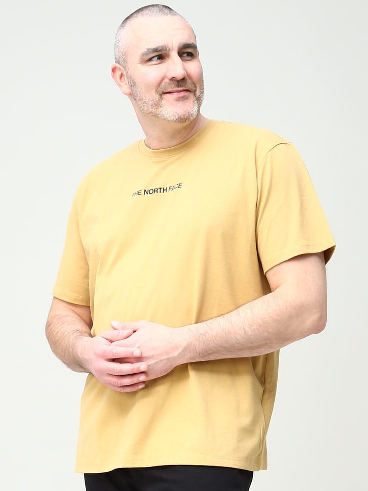 大きいサイズ メンズ THE NORTH FACE (ザ ノースフェイス) バックプリント クルーネック 半袖 Tシャツ SS LOGO PLAY TEE