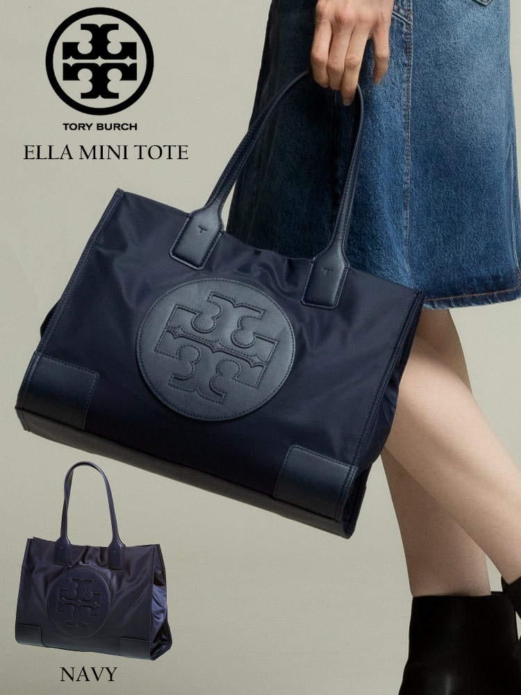 TORY BURCH トリーバーチ ロゴ トートバッグ ELLA MINI TOTE ブランド レディース バッグ 鞄 トート ミニ TBL80477