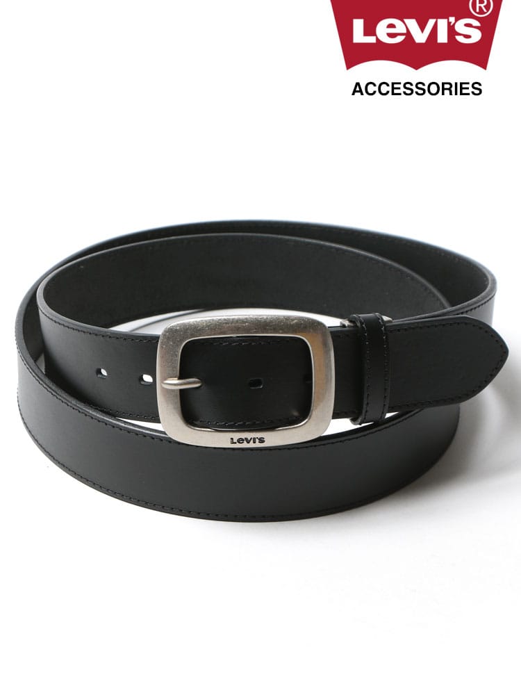 大きいサイズ メンズ LEVI'S (リーバイス) 牛革 ピンバックル ベルト (3824200004)