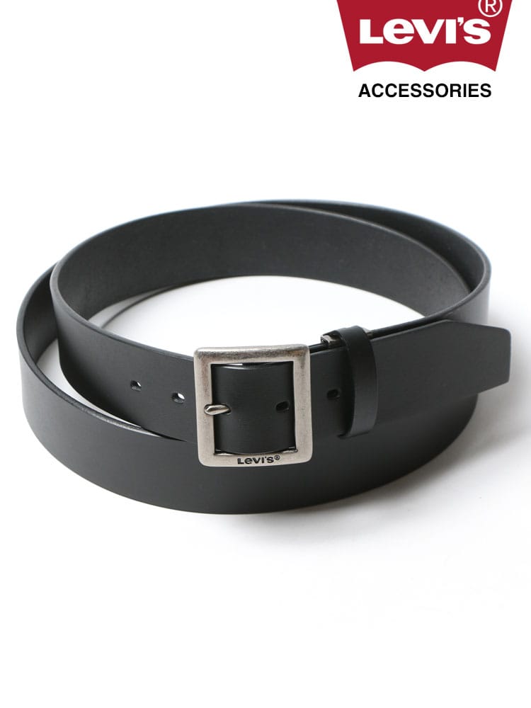 大きいサイズ メンズ LEVI'S (リーバイス) 牛革 ピンバックル ギャルソンベルト