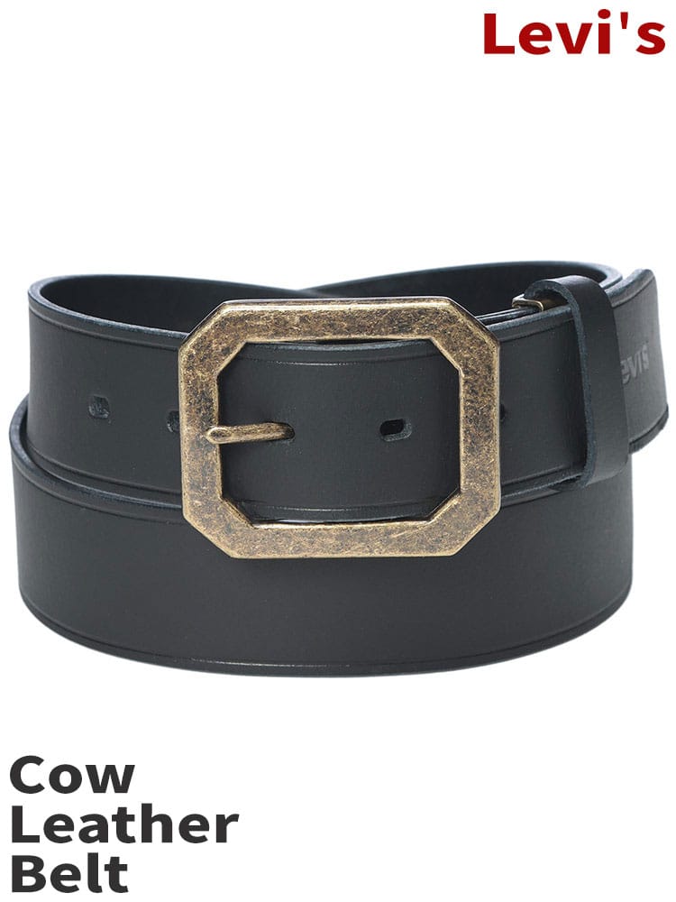Levi's (リーバイス) レザーベルト 念引き カラーベルト 牛革 本革 15117000