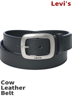 Levi's (リーバイス) ステッチ レザーベルト 本革 牛革 牛床革 15116491