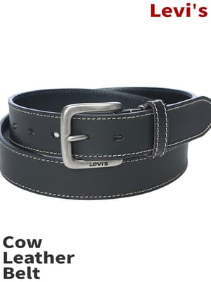 Levi's (リーバイス) ステッチ レザーベルト 本革 牛革 15116604