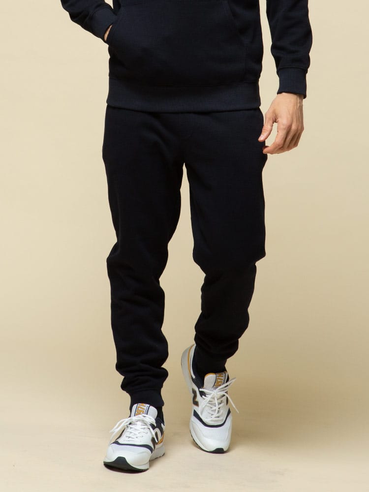 4Makes (フォーメイクス) 裏シャギー ストレッチ 静電防止 前閉じ ロングパンツ