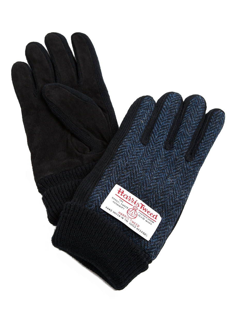 HarrisTweed (ハリスツイード) ヘリンボーン ウール 手袋