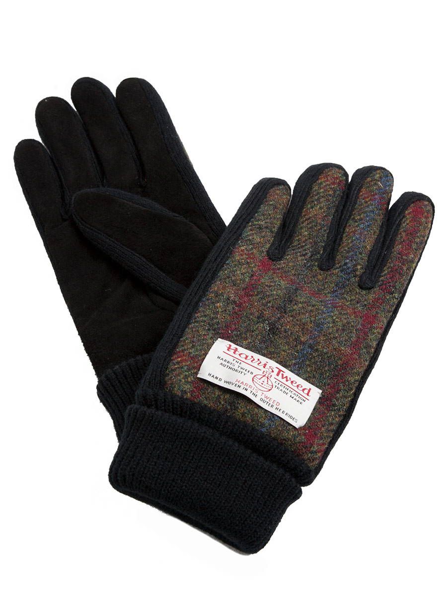 HarrisTweed (ハリスツイード) チェック柄 ウール 手袋