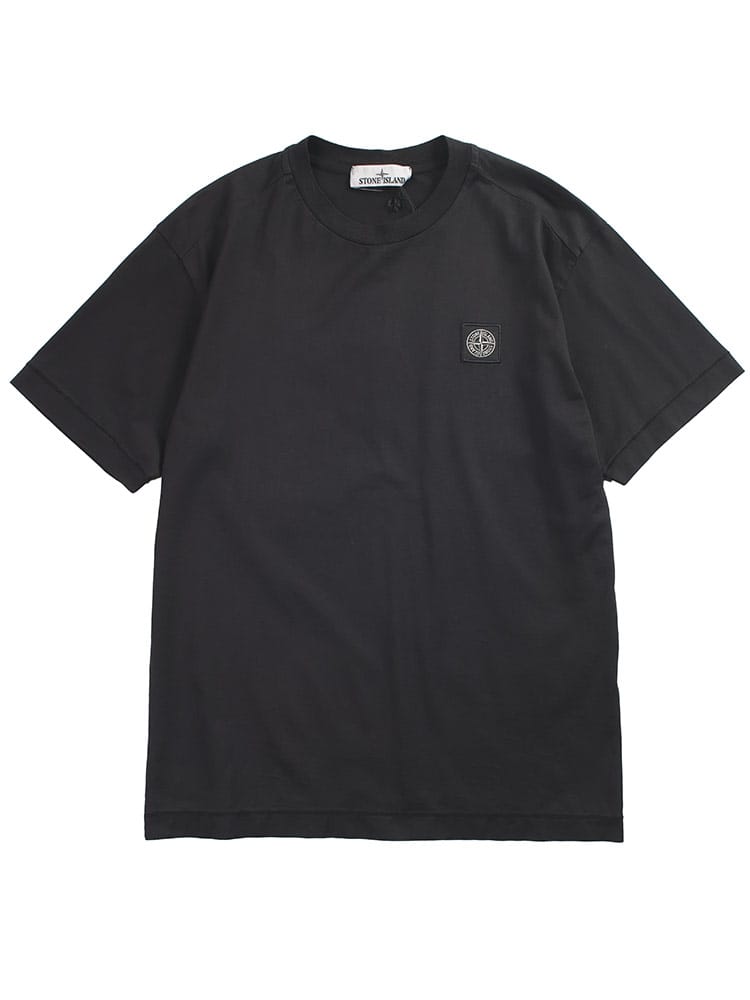 STONE ISLAND (ストーンアイランド) 胸チケット クルーネック 半袖 Tシャツ メンズ