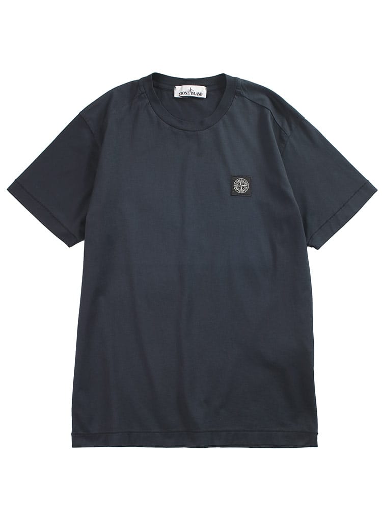 STONE ISLAND (ストーンアイランド) 胸チケット クルーネック 半袖 Tシャツ メンズ
