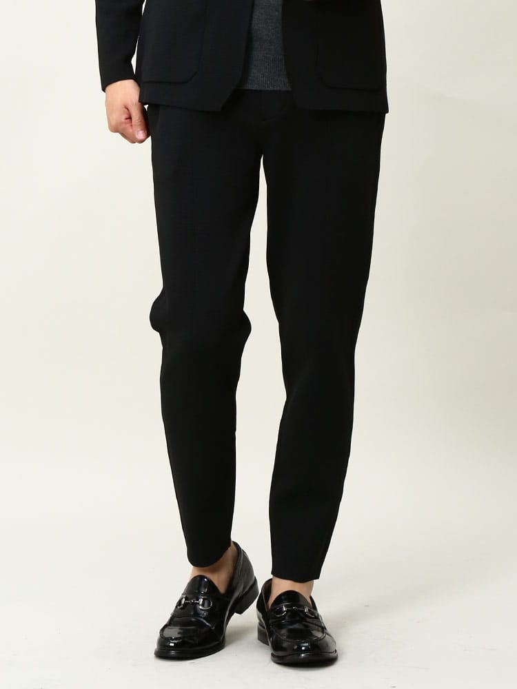 スラックス2本同時購入2200円引き対象商品 SARTORIA DEL G サルトリアデルジー ストレッチ ミラノリブ パンツ セットアップ対応 入学 卒業 行事 イベント