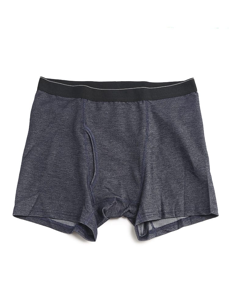 デニム調 前開き ボクサーパンツ B＆T CLUB ビーアンドティークラブ 大きいサイズ メンズ 3L 4L 5L 6L