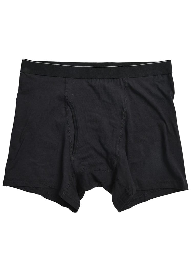 ボクサーパンツ メンズ 大きいサイズ 綿混 無地 前開き パンツ B＆T CLUB ビーアンドティークラブ